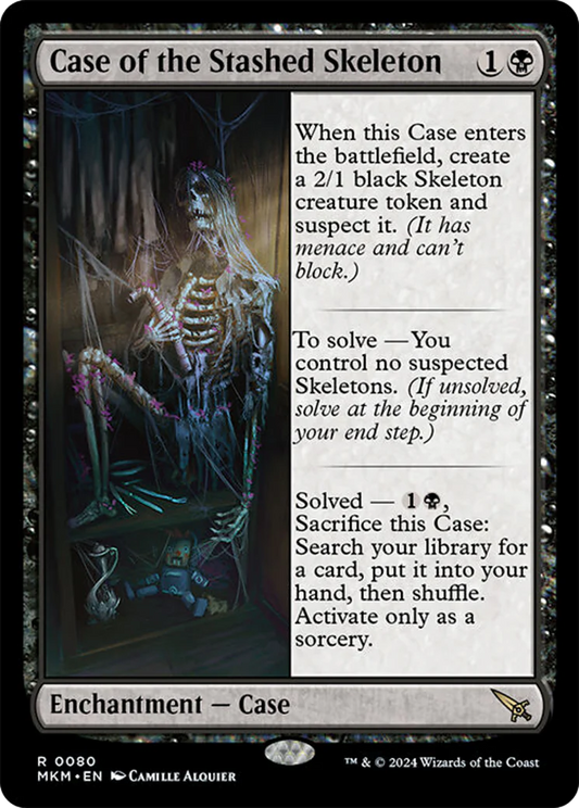 CASE OF THE STASHED SKELETON (MKM)