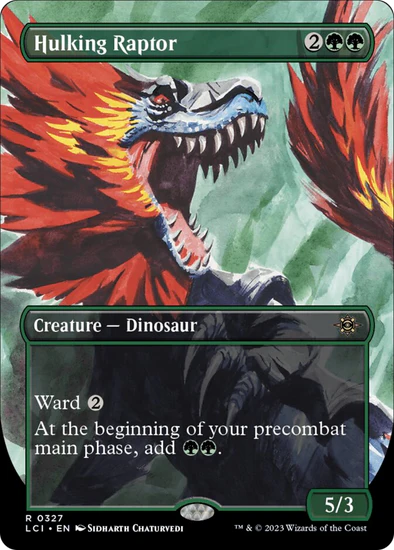 Hulking Raptor - Borderless (LCI)