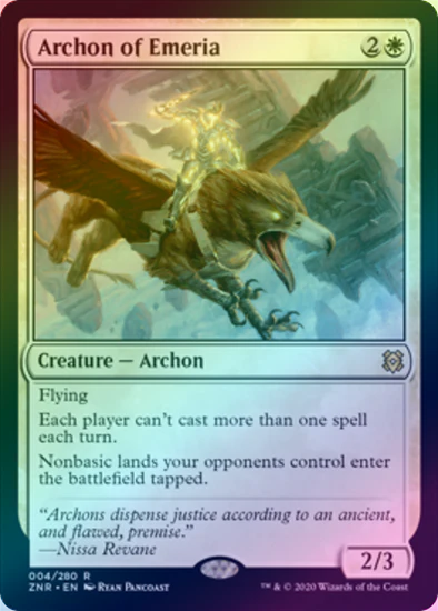 Archon of Emeria - foil (ZNR)