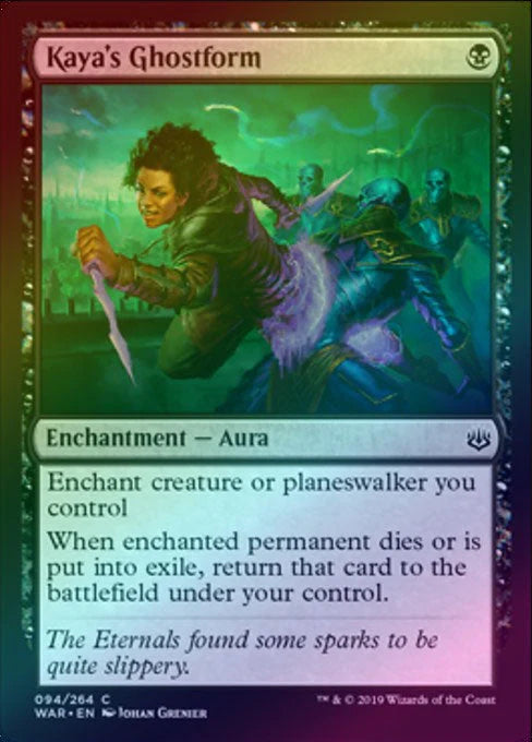 KAYA'S GHOSTFORM - foil (WAR)