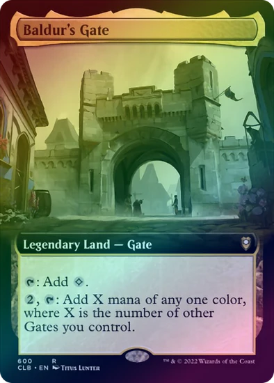 Baldur's Gate - Extended Art - foil (CLB)