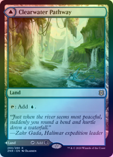 Clearwater Pathway // Murkwater Pathway (ZNR) - foil