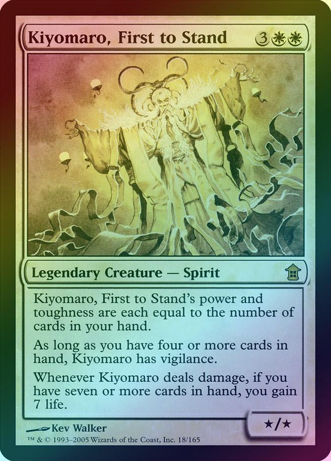 Kiyomaro, First to Stand (SOK) - foil