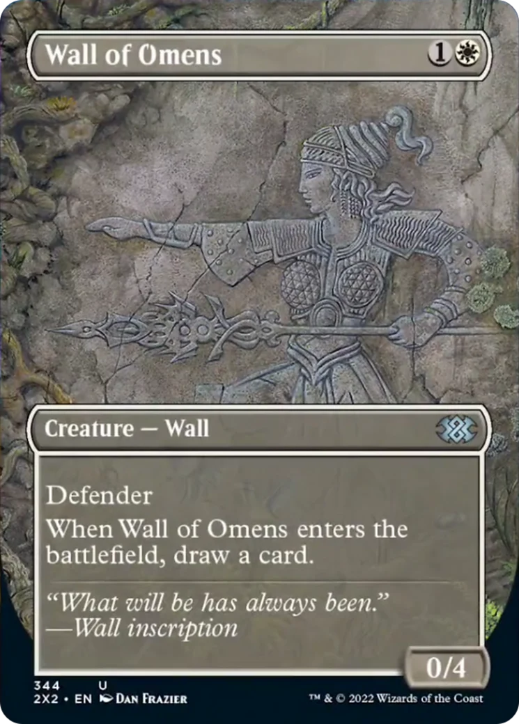 WALL OF OMENS - BORDERLESS (2X2)