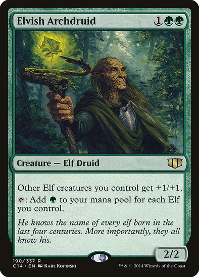 Elvish Archdruid (C14)