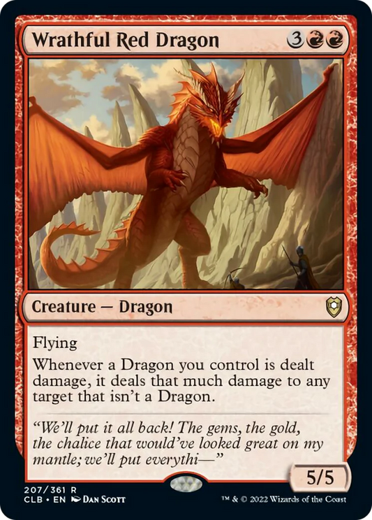 WRATHFUL RED DRAGON (CLB)