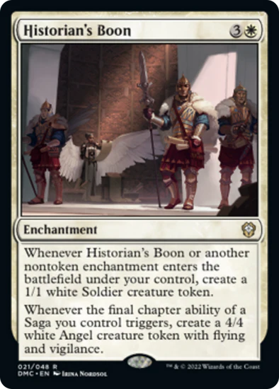 Historian's Boon - foil (DMC)