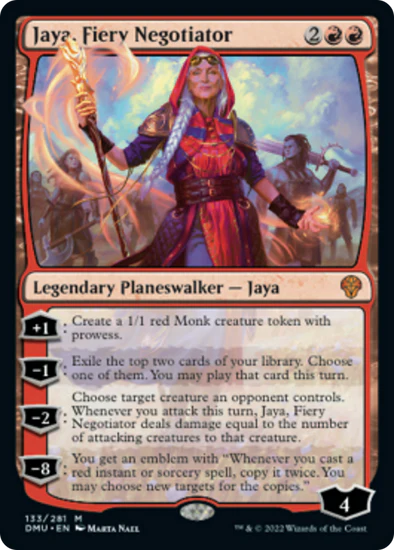 Jaya, Fiery Negotiator (DMU)