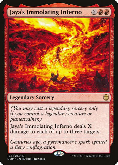 Jaya's Immolating Inferno (DOM)