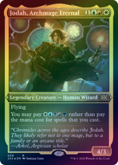 Jodah, Archmage Eternal (Etched) (2X2)