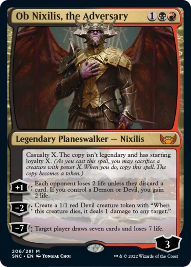 Ob Nixilis, the Adversary (SNC)