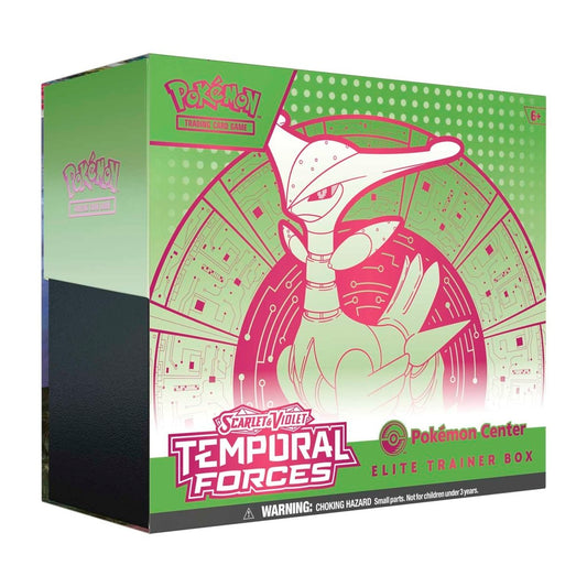 POKEMON TCG: TEMPORAL FORCES - POKEMON CENTER - ELITE TRAINER BOX (Iron Leaves)