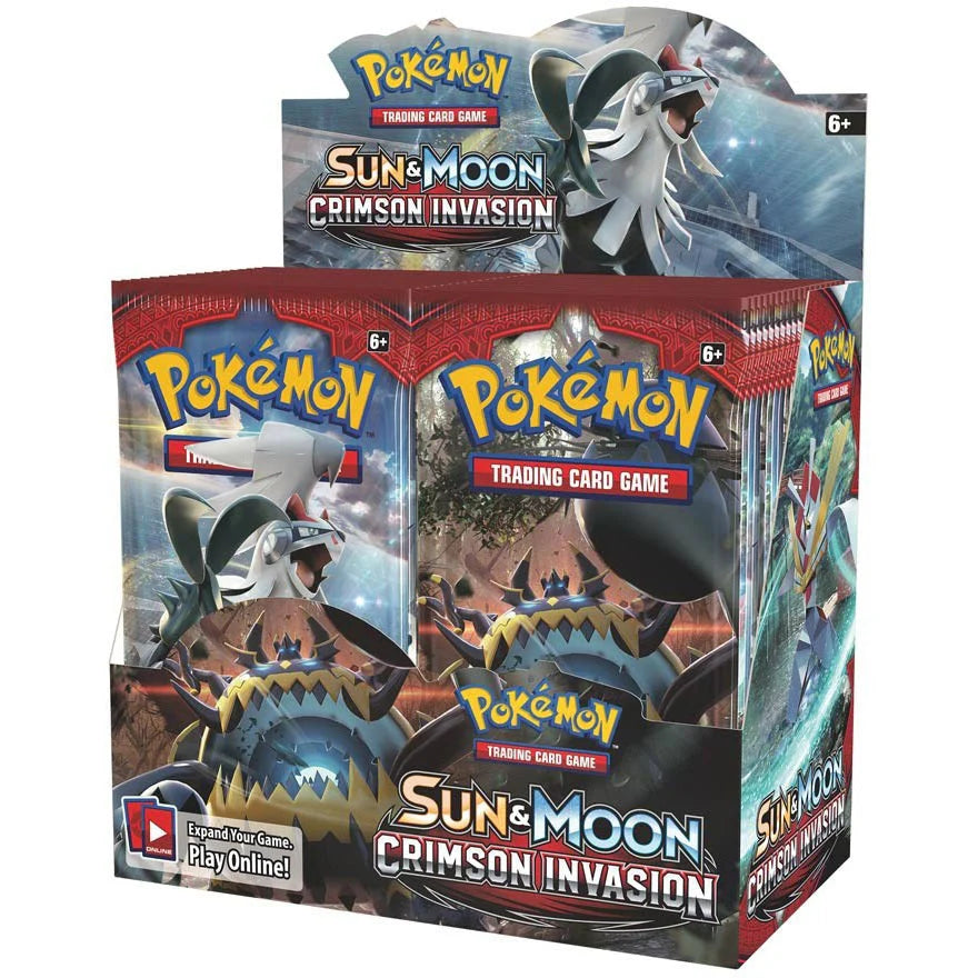 POKEMON TCG: SUN & MOON - CRIMSON INVASION - BOOSTER BOX