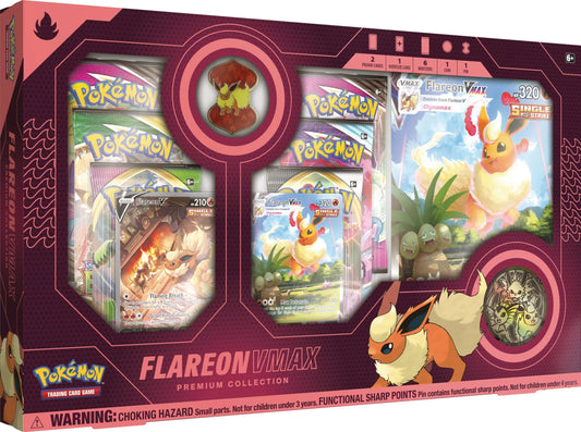 POKEMON TCG: FLAREON VMAX - PREMIUM COLLECTION