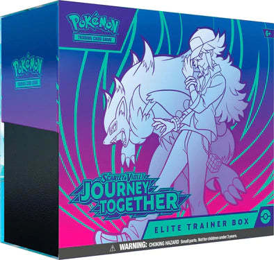 Pokémon TCG: Scarlet & Violet - Journey Together Elite Trainer box (Pre-Order) Limit of 1 per customer.