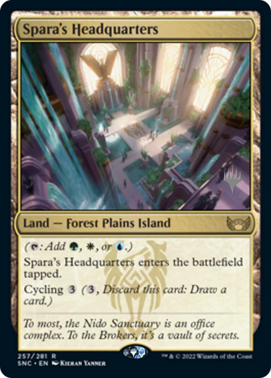 Spara's Headquarters - foil Promo Pack  (PSNC)