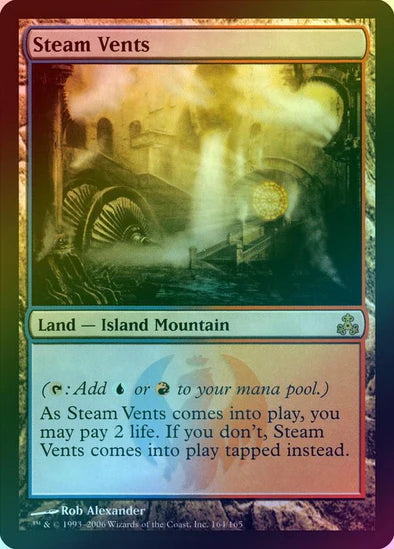 STEAM VENTS: (GPT) - FOIL