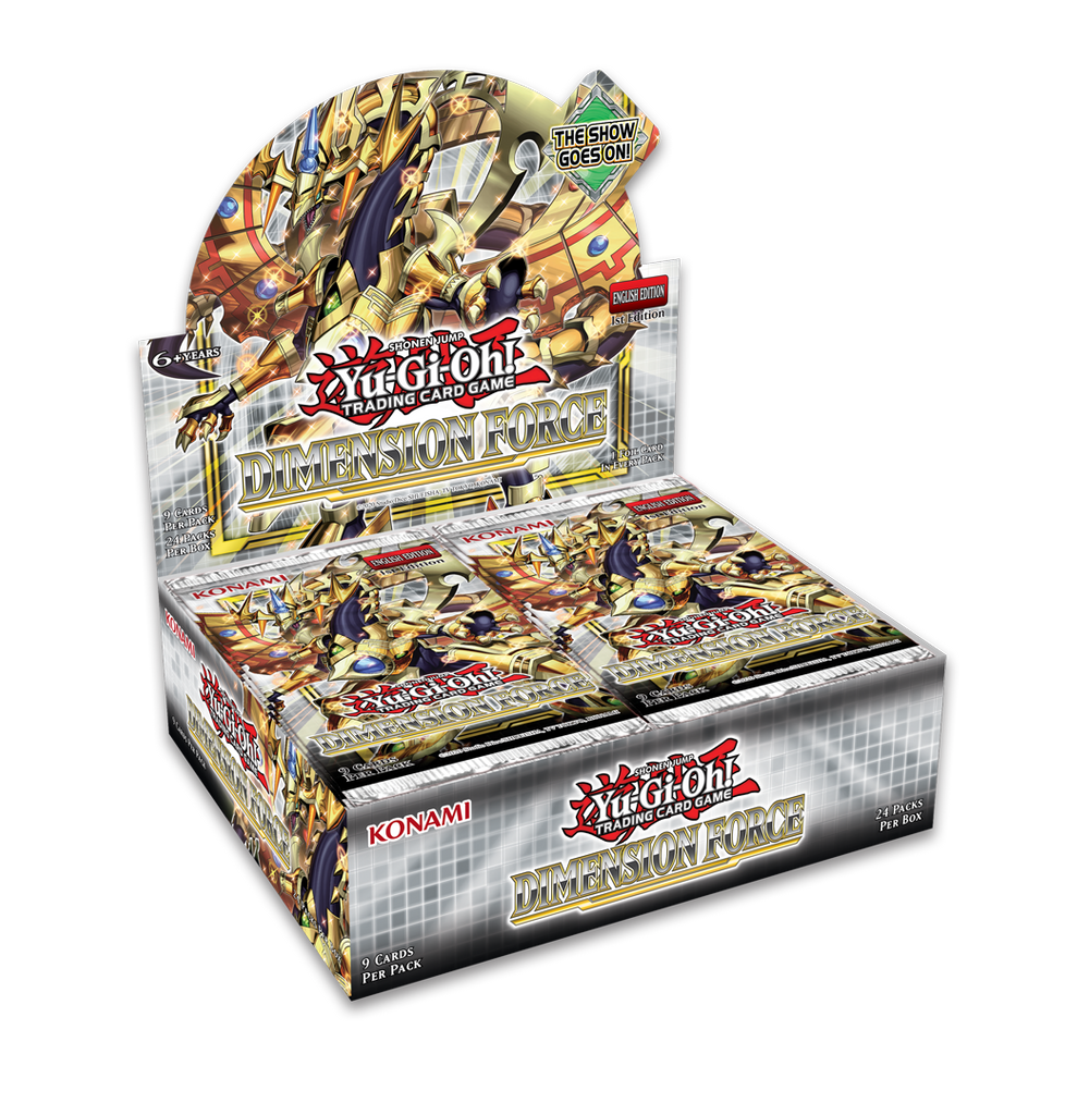 YU-GI-OH!: DIMENSION FORCE BOOSTER BOX - 1ST EDITION