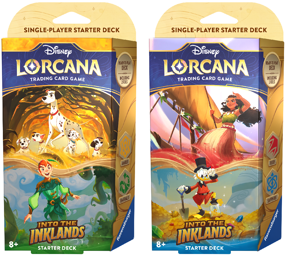 DISNEY LORCANA: INTO THE INKLANDS - STARTER DECKS